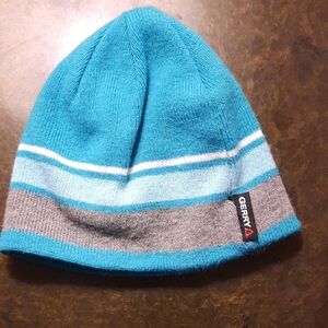 Gerry Weber Kids' Blue and Gray Beanie